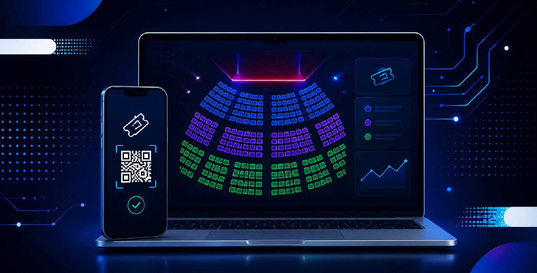 Plataforma de venta de entradas online para eventos